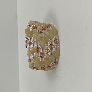 Beaded Coil Bracelet